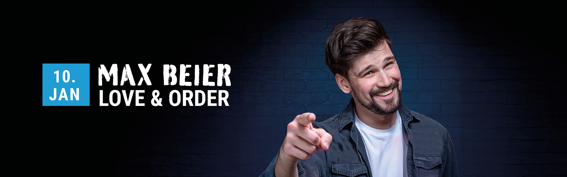 10.01.2026 20.00 Max Beier - Love & Order