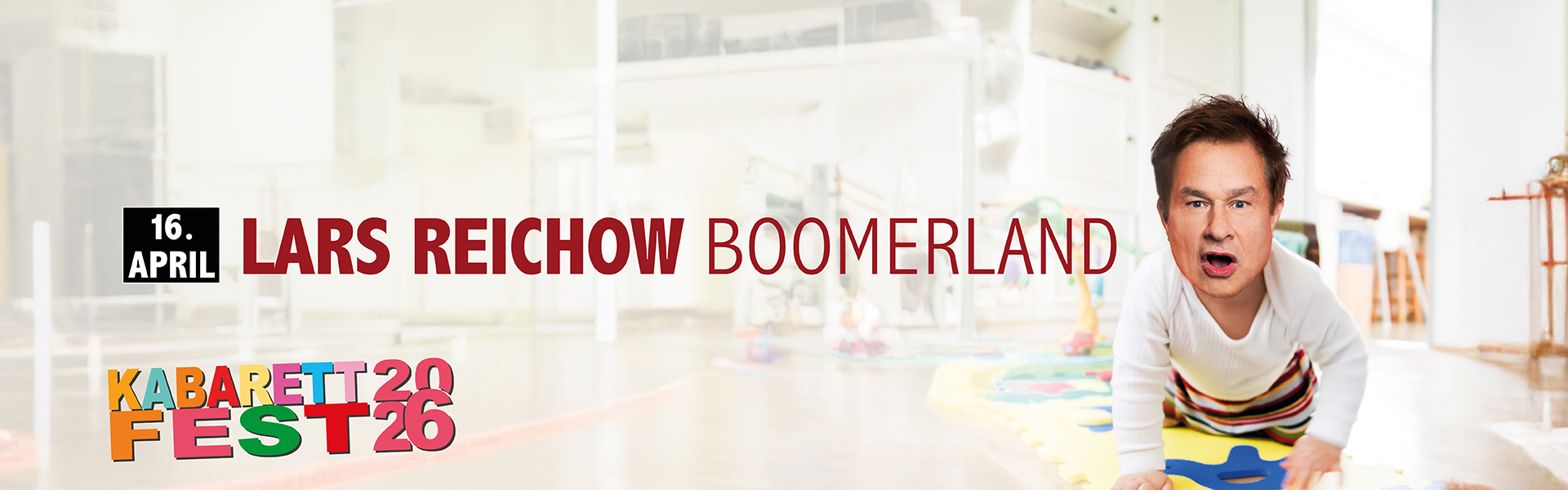 16.04.2026 20.00 Lars Reichow - BOOMERLAND