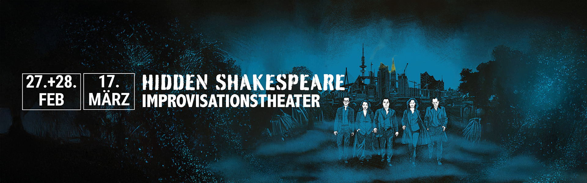 28.02.2026 20.00 hidden shakespeare - FERTIG ZUM ABHEBEN? - Improvisationstheater