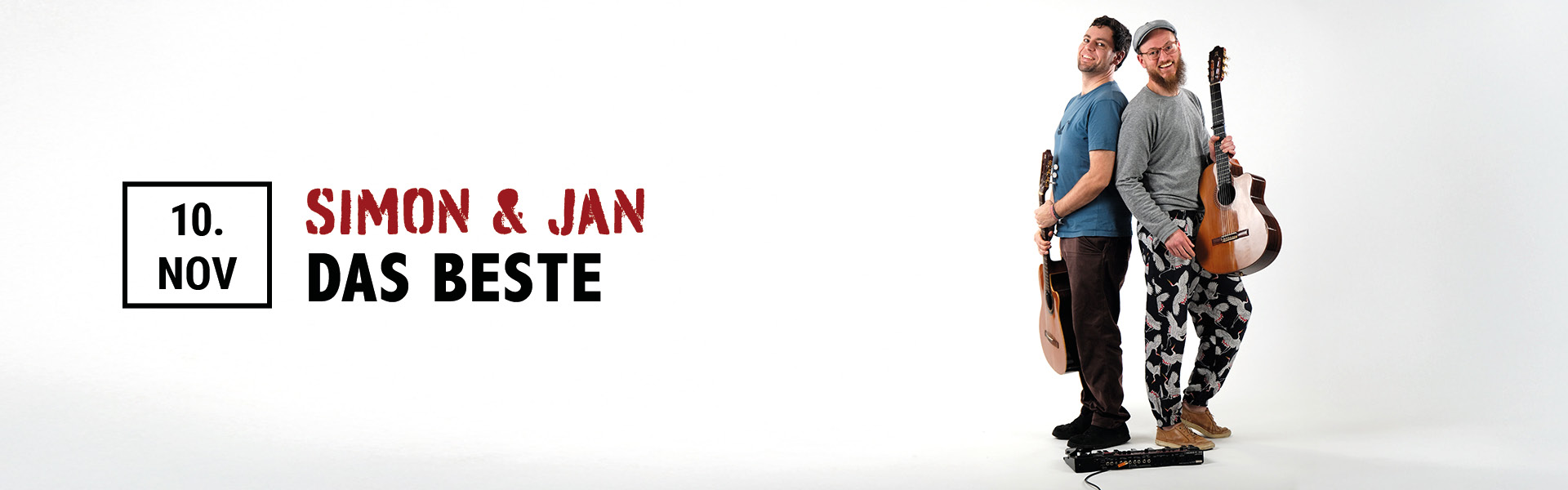 10.11.2025 20:00 Simon & Jan - Das Beste